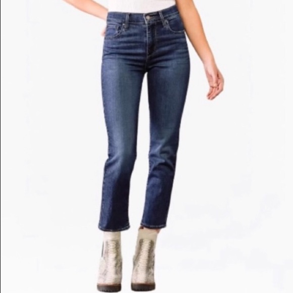 Levi’s 724 High-Rise Straight Leg Crop Women’s Jeans - Size: 28 - Picture 15 of 17